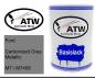 Preview: Ford, Carbonized Gray Metallic, M7 / M7458: 500ml Lackdose, von ATW Autoteile West.